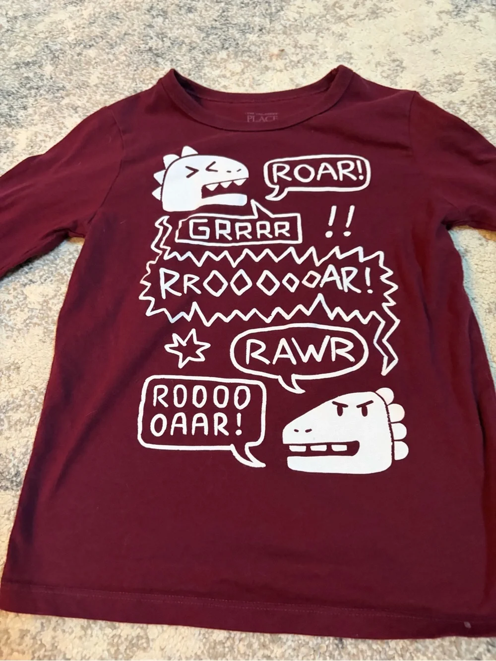 5t Dino long sleeved shirt